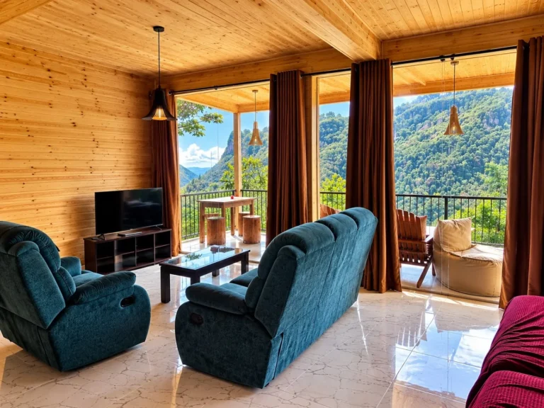 Timber room at Country Homes Ella