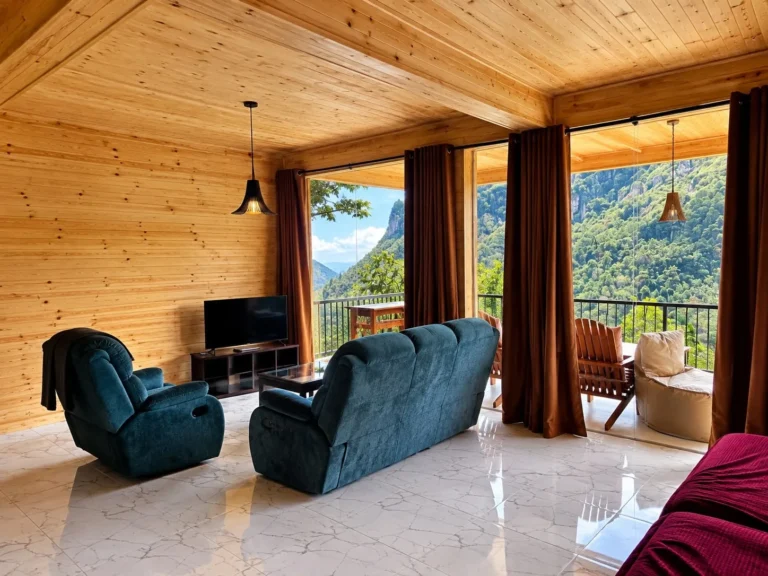 Timber room at Country Homes Ella