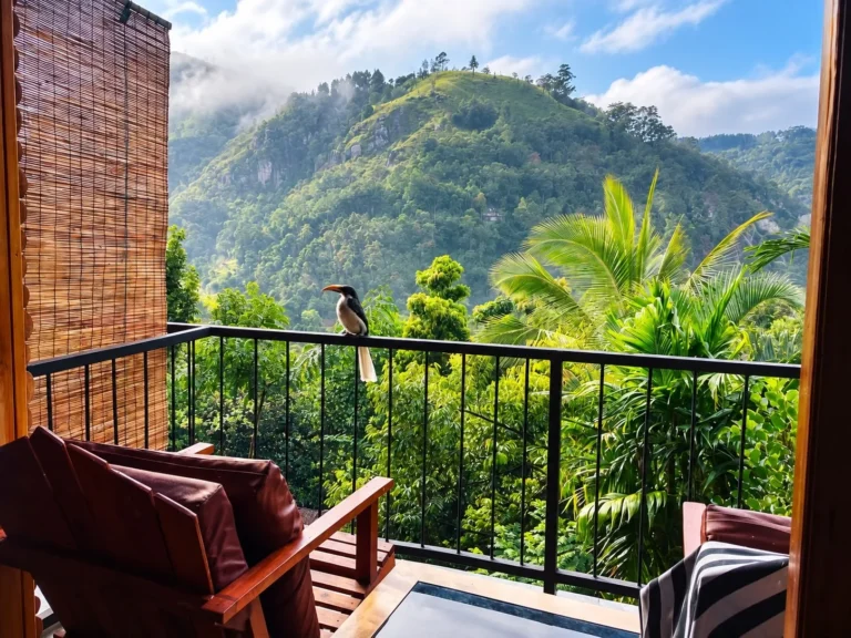 Balcony perspective at Country Homes Ella