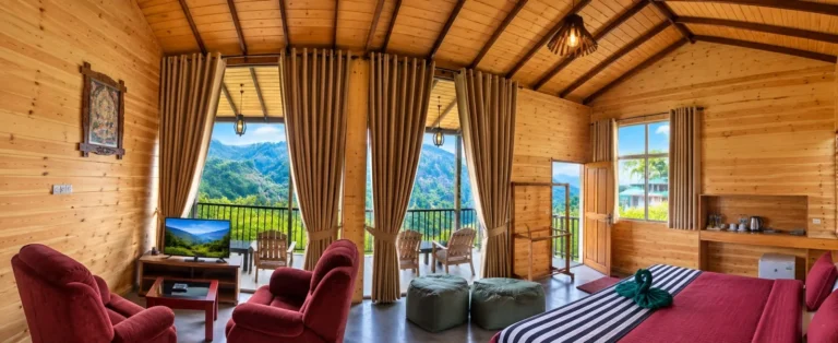 Timber room at Country Homes Ella