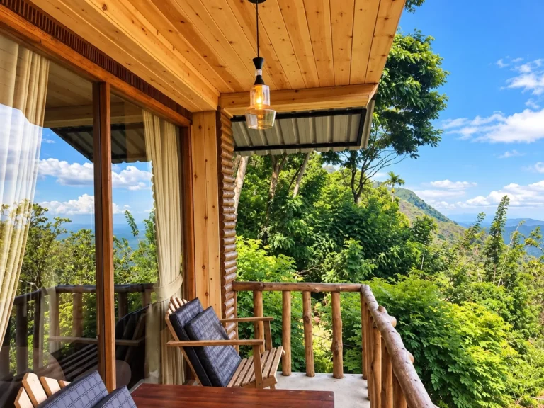 Balcony perspective at Country Homes Ella