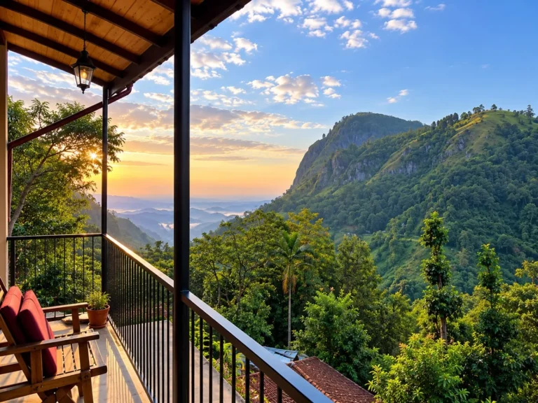 Balcony perspective at Country Homes Ella